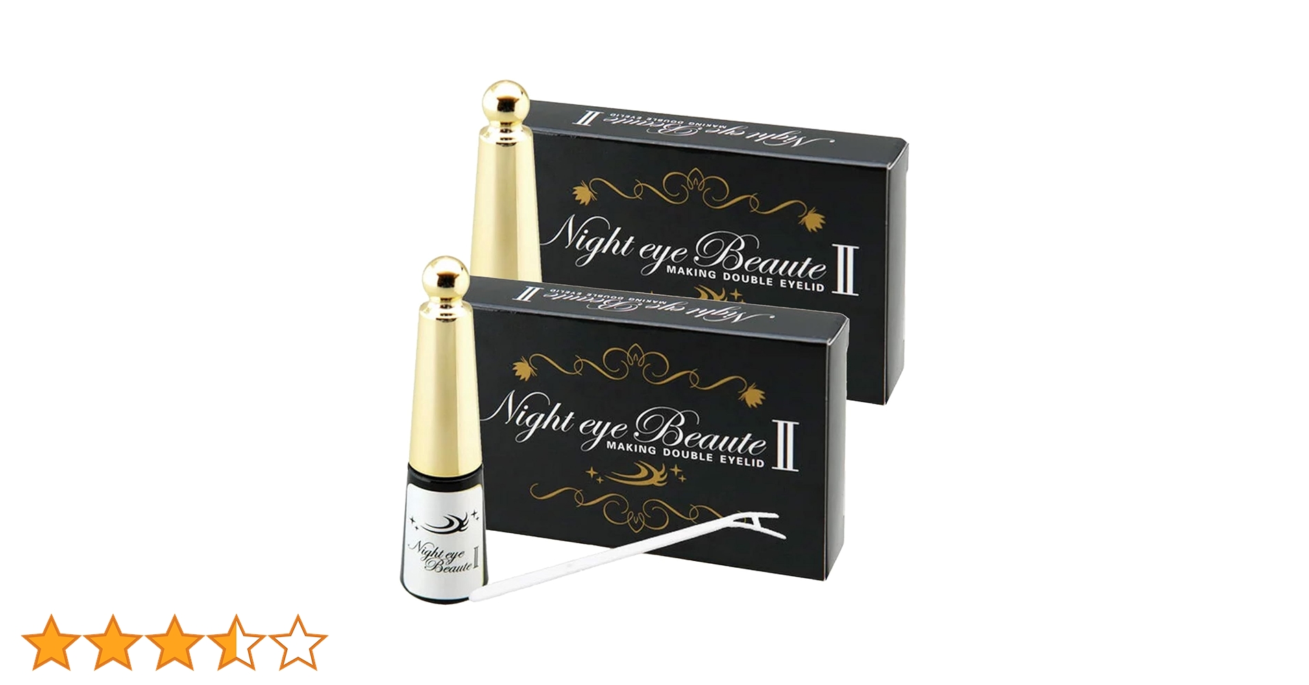 Night eye Beaute II 二重メイクアップ 3ml Amazon | Night eye Beaute II 【 ナイトアイボーテ 】3ml ×2箱
